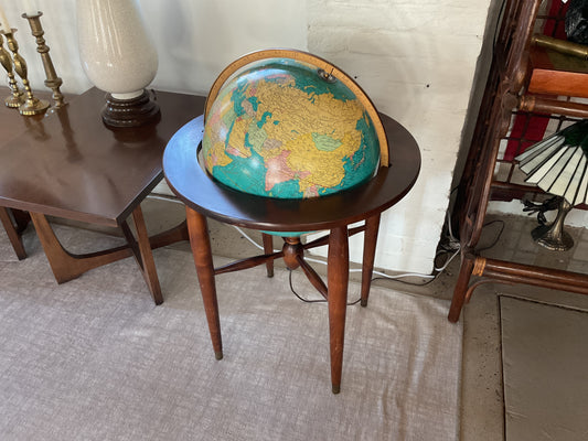 George F. Cram Lighted Floor Globe