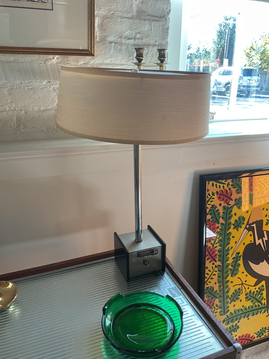 Industrial Control Research Table Lamp w/ Diffuser