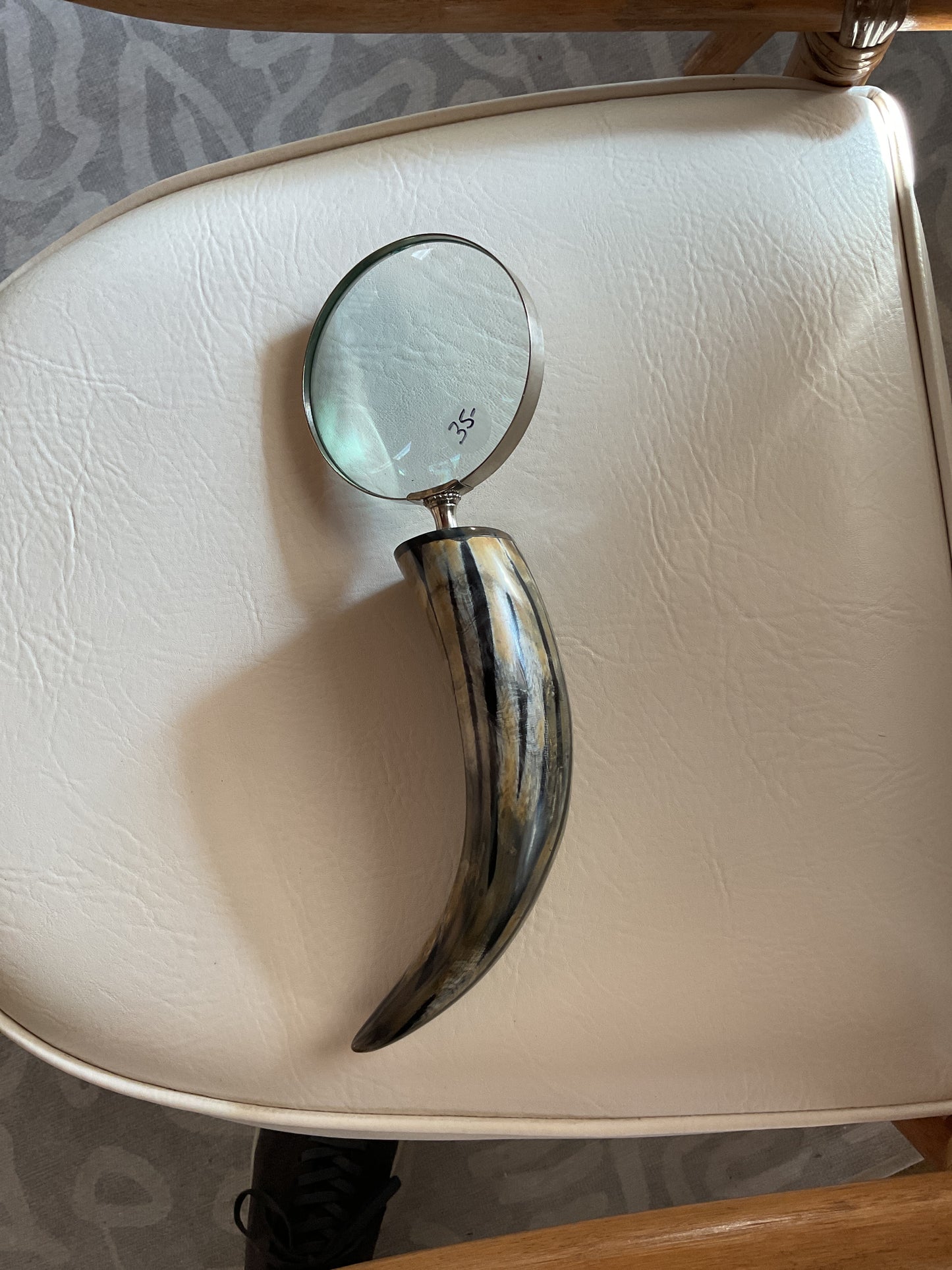 Horn Magnifying Glass